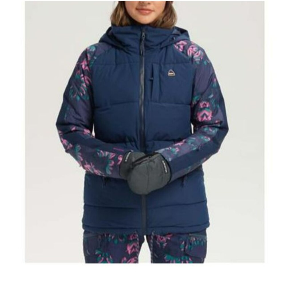 Burton Women's Keelan Snowboard Ski Jacket in Dress Blue Blue Stylus, Size XL